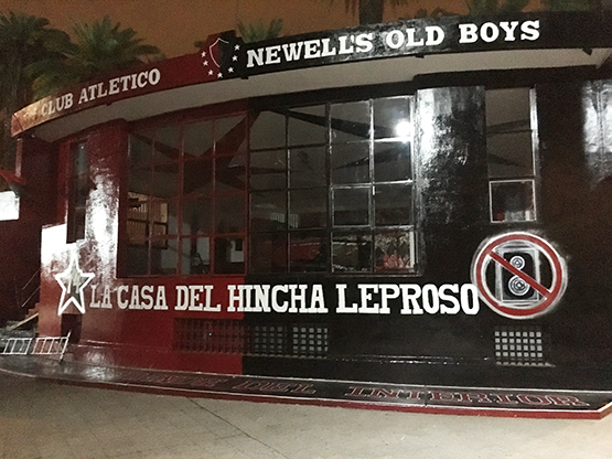 Casa del hincha Leproso