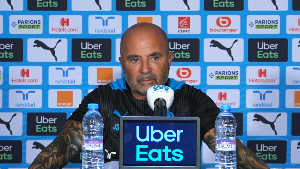 Jorge Sampaoli conf de presse